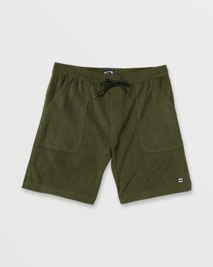 De La Cruz Submersible Hybrid Shorts – Olive