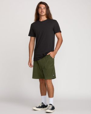 De La Cruz Submersible Hybrid Shorts – Olive