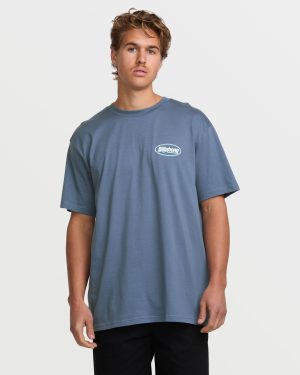 Runner Premium Tee – Slate Blue