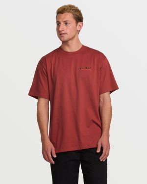 Twin Peaks Regular Tee – Dusty Red