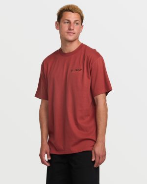 Twin Peaks Regular Tee – Dusty Red