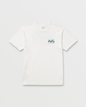 Crayon Wave Premium Tee – Off White