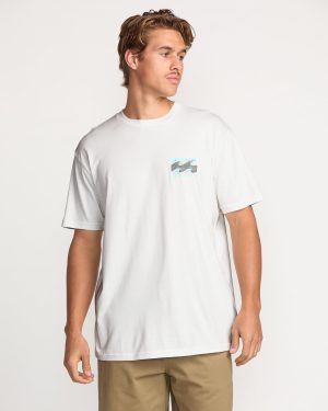 Crayon Wave Premium Tee – Off White