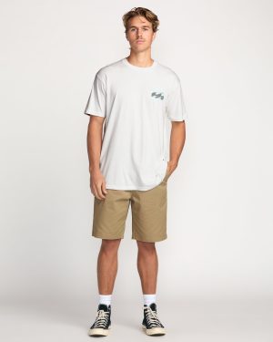 Crayon Wave Premium Tee – Off White