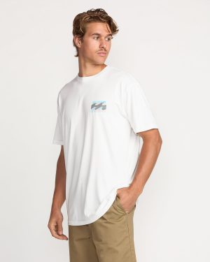 Crayon Wave Premium Tee – Off White