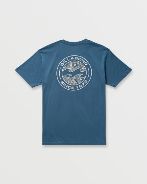 Hollow Premium Tee – Deep Blue