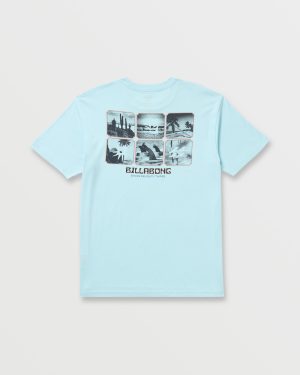 Window Premium Tee – Coastal Blue