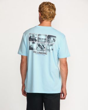 Window Premium Tee – Coastal Blue