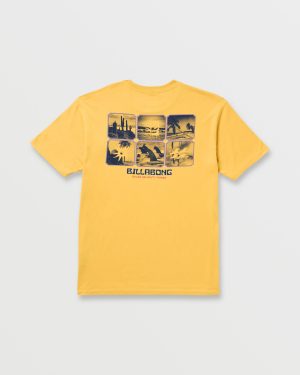 Window Premium Tee – Vintage Gold