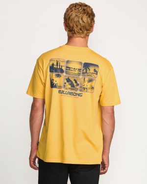 Window Premium Tee – Vintage Gold