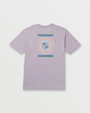 Spun Out Premium Tee – Light Purple
