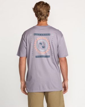 Spun Out Premium Tee – Light Purple