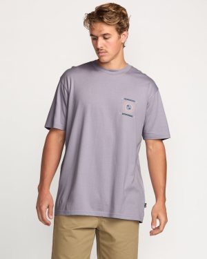 Spun Out Premium Tee – Light Purple