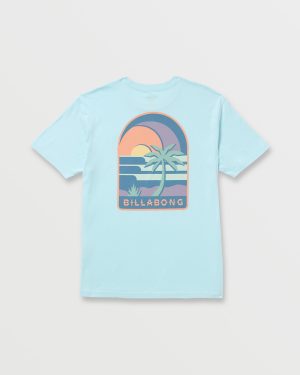 Portal Premium Tee – Coastal Blue