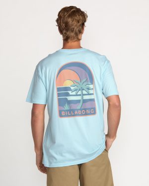 Portal Premium Tee – Coastal Blue