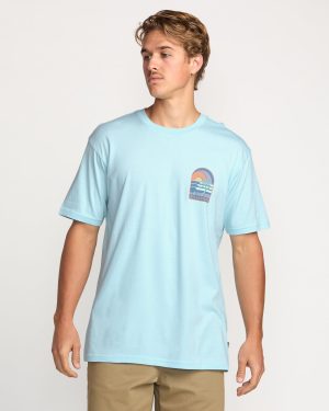 Portal Premium Tee – Coastal Blue