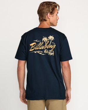 Skull Island Premium Tee – Navy