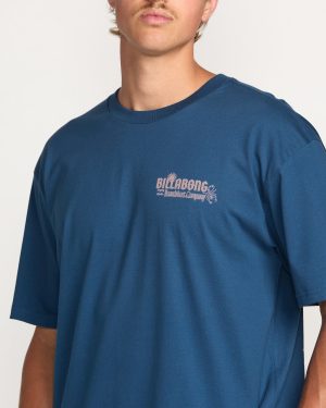 The Hunt Regular Tee – Deep Blue