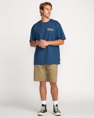 The Hunt Regular Tee – Deep Blue