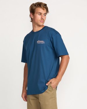 The Hunt Regular Tee – Deep Blue