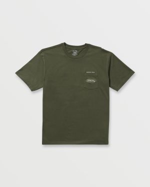 Bad Dog Pocket Regular Tee – Olive