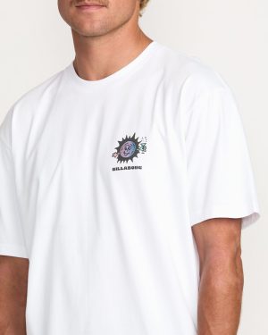 Sun Fun Regular Tee – White