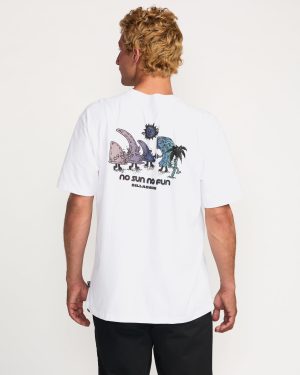 Sun Fun Regular Tee – White