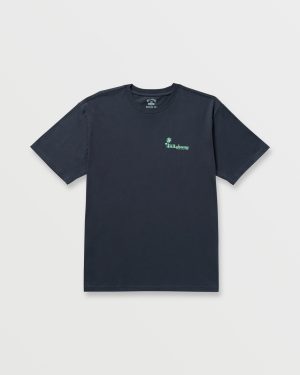 Checking In Regular Tee – Aged Indigo