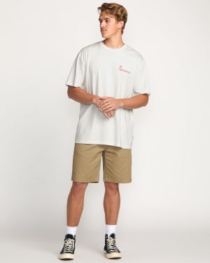 Checking In Regular Tee – Off White