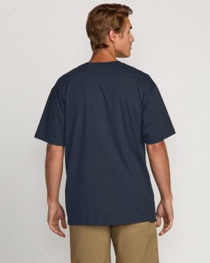 Triple Up Regular Tee – Aged Indigo