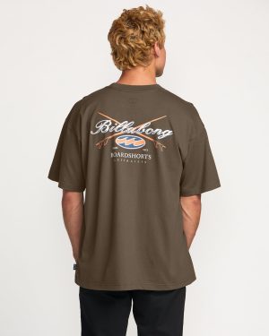 Crossboards OG Tee – Brown