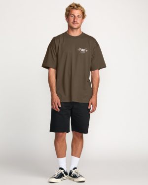 Crossboards OG Tee – Brown