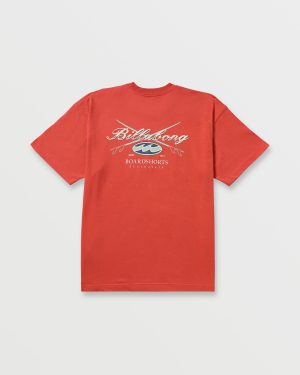 Crossboards OG Tee – Burnt Red