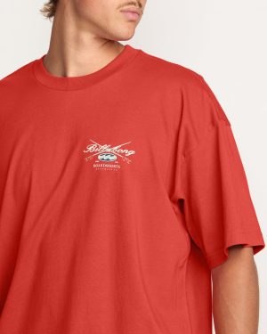 Crossboards OG Tee – Burnt Red