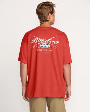 Crossboards OG Tee – Burnt Red