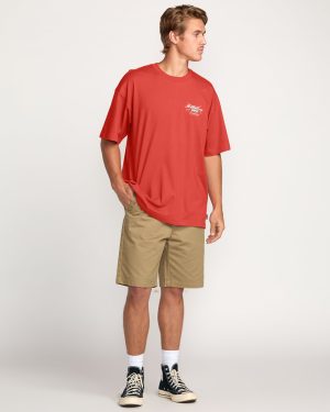 Crossboards OG Tee – Burnt Red