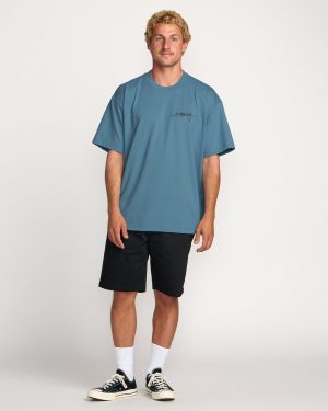 Bracket Script OG Tee – Carolina Blue