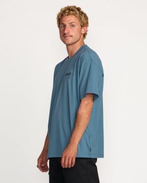 Bracket Script OG Tee – Carolina Blue