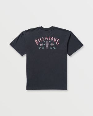 Raging Bull Regular Tee – Washed Black