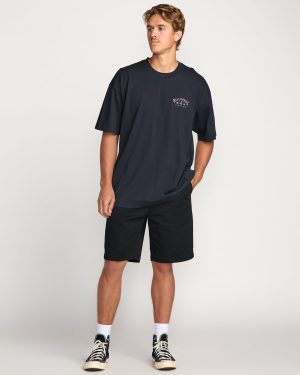 Raging Bull Regular Tee – Washed Black