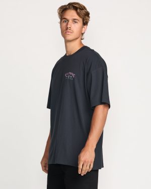 Raging Bull Regular Tee – Washed Black