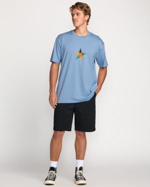 Billabong x Mami Wata Star Regular Tee – Sky Blue