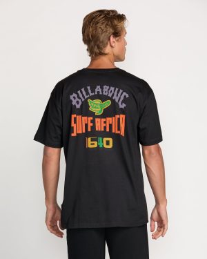 Billabong x Mami Wata Surf Africa Regular Tee – Washed Black