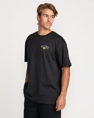 Billabong x Mami Wata Surf Africa Regular Tee – Washed Black