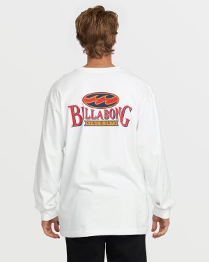Double Spread OG Long Sleeve Tee – White
