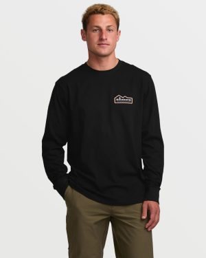 Range A/Div Long Sleeve Tee – Black