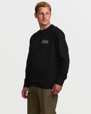 Range A/Div Long Sleeve Tee – Black