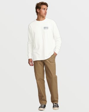 Range A/Div Long Sleeve Tee – Off White