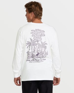 Grow A/Div Long Sleeve Tee – White