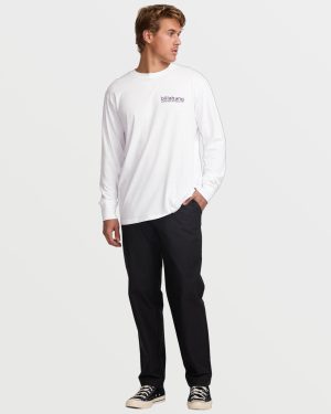 Grow A/Div Long Sleeve Tee – White